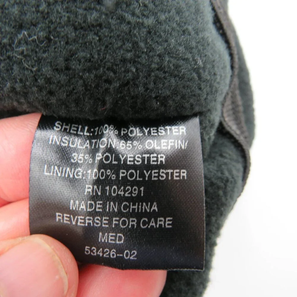 Armadillo Hat Cap Strap Back Mens Medium Waterproof Thinsulate Ear‎ Flap Fleece